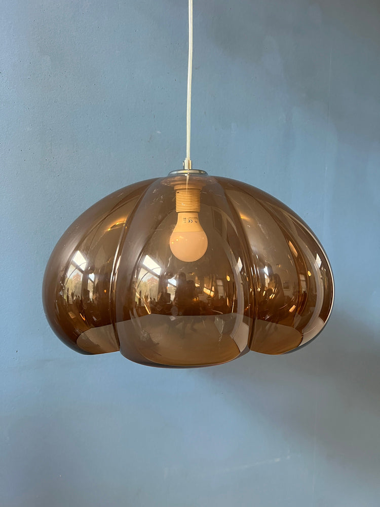 Vintage Herda Space Age Pendant Light | Mid Century Lamp | Retro 70s Lighting
