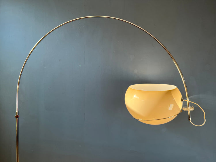 Vintage GEPO Arc Mushroom Floor Lamp