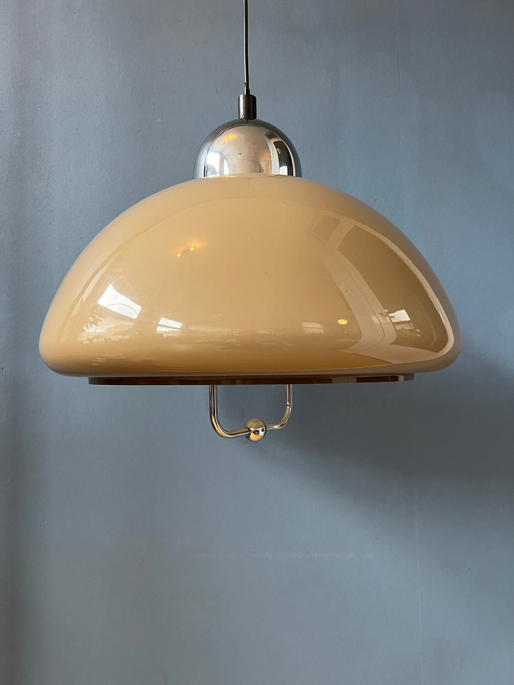 Vintage Space Age Dijkstra Mushroom Pendant Light