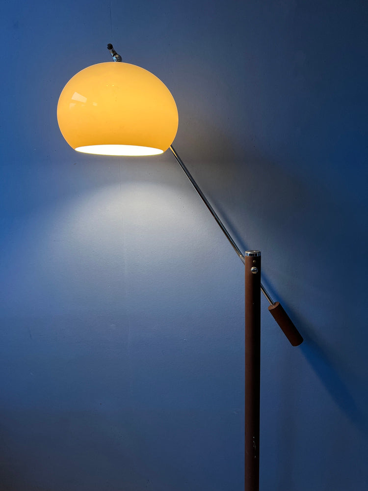 Space Age Dijkstra Mushroom Swing Arm Floor Lamp