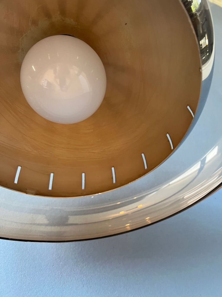 Vintage Herda Space Age Pendant / Mid Century Lamp / 70s / Guzzini Style