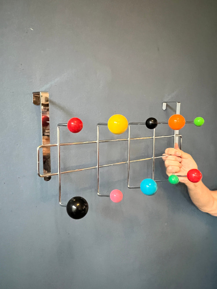 Vintage Coat Rack / Space Age Hat Rack