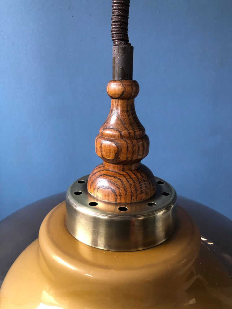 Vintage Herda Space Age Pendant / Mid Century Lamp
