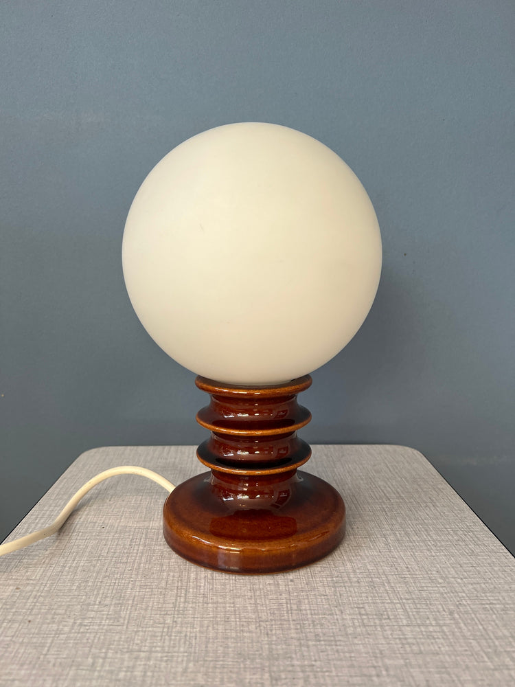 Vintage Set (2) West Germany Ceramic Table Lamps