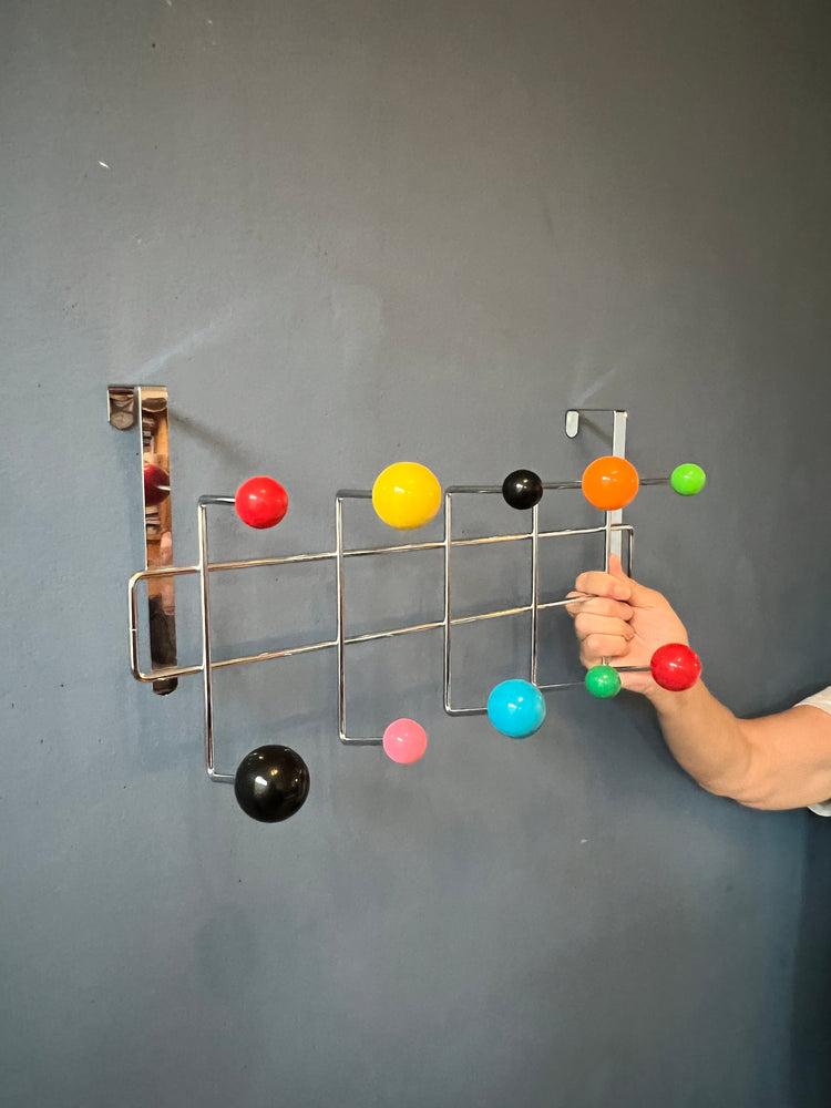 Vintage Coat Rack / Space Age Hat Rack