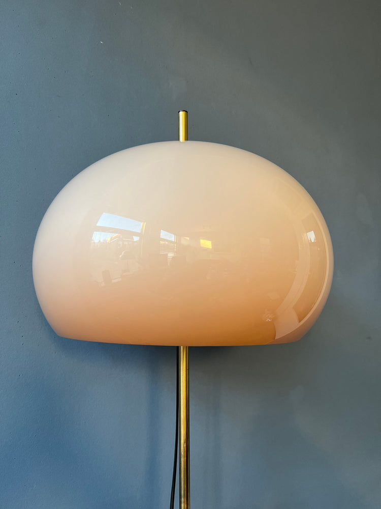 Vintage Dijkstra Space Age Mushroom Floor Lamp