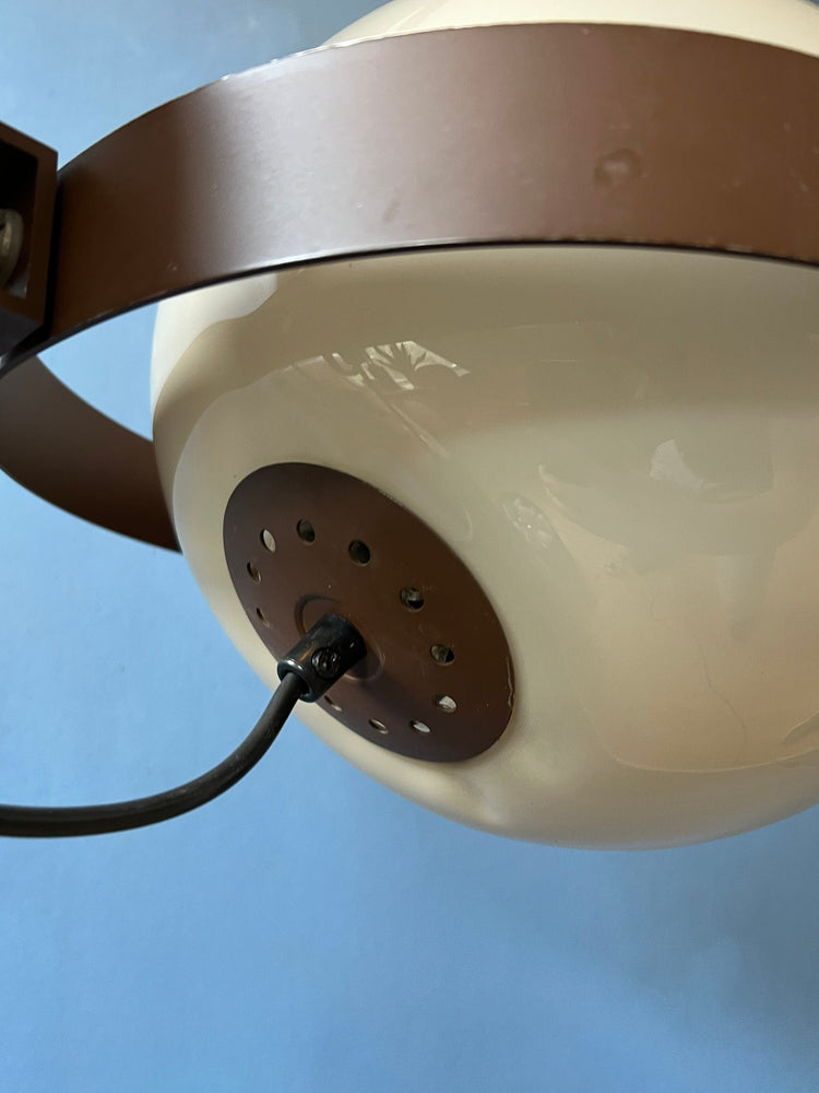 Mid Century Dijkstra Double Arc Wall Lamp | Space Age Lighting | Vintage Sconce Light