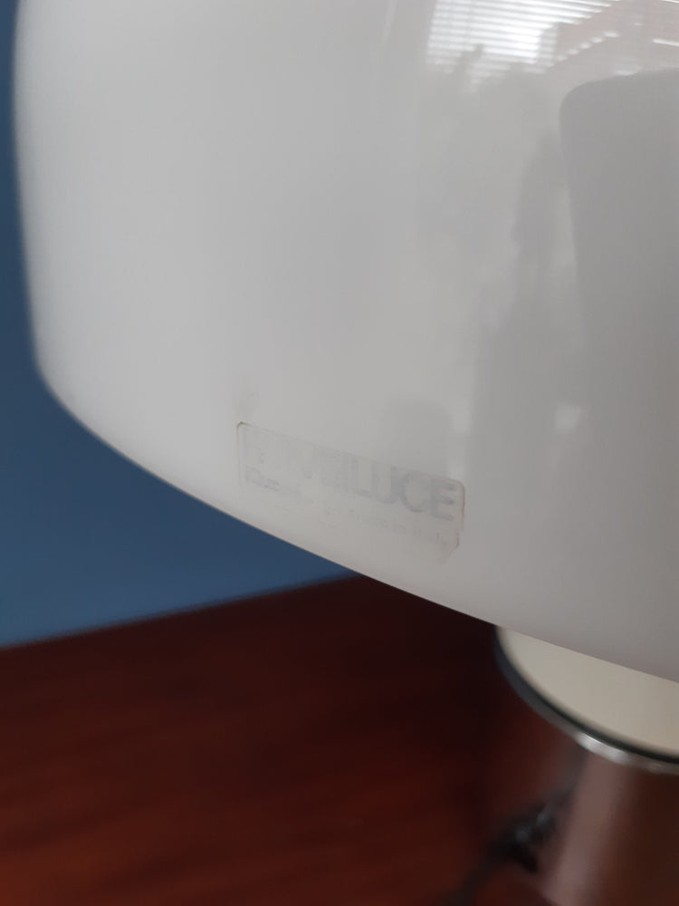 Vintage Guzzini Brumbry / Brumbury Table Lamp by Luigi Massoni | Space Age