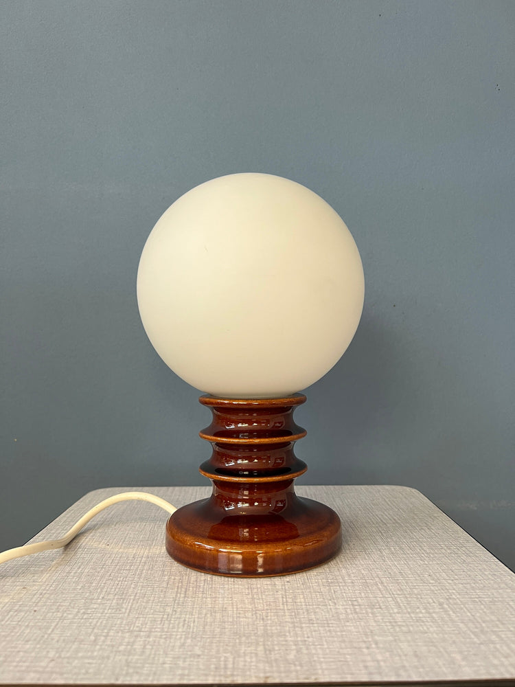 Vintage Set (2) West Germany Ceramic Table Lamps