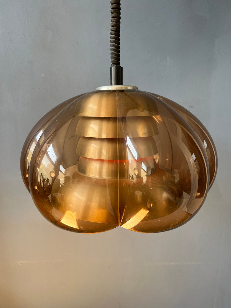 Space Age Herda Pendant | Mid Century Lamp | Vintage 70s Light