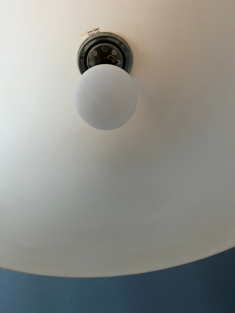 Vintage White Guzzini Jolly Pendant Light / Space Age Lamp / Mid Century Modern Lighting