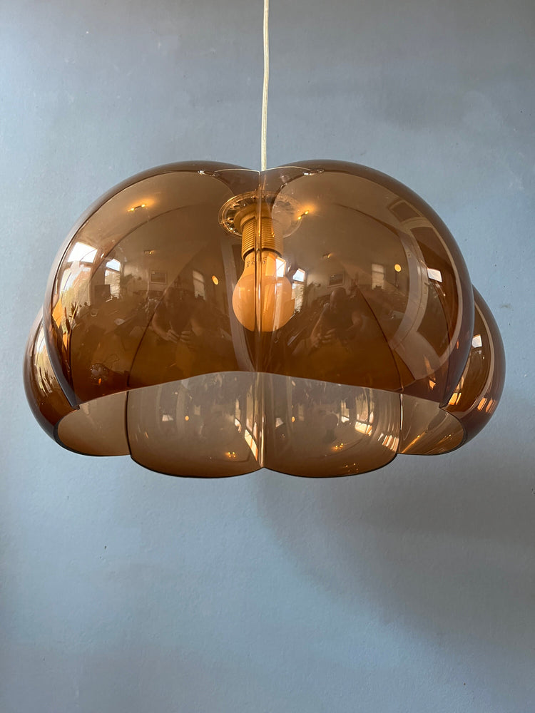 Vintage Herda Space Age Pendant Light | Mid Century Lamp | Retro 70s Lighting