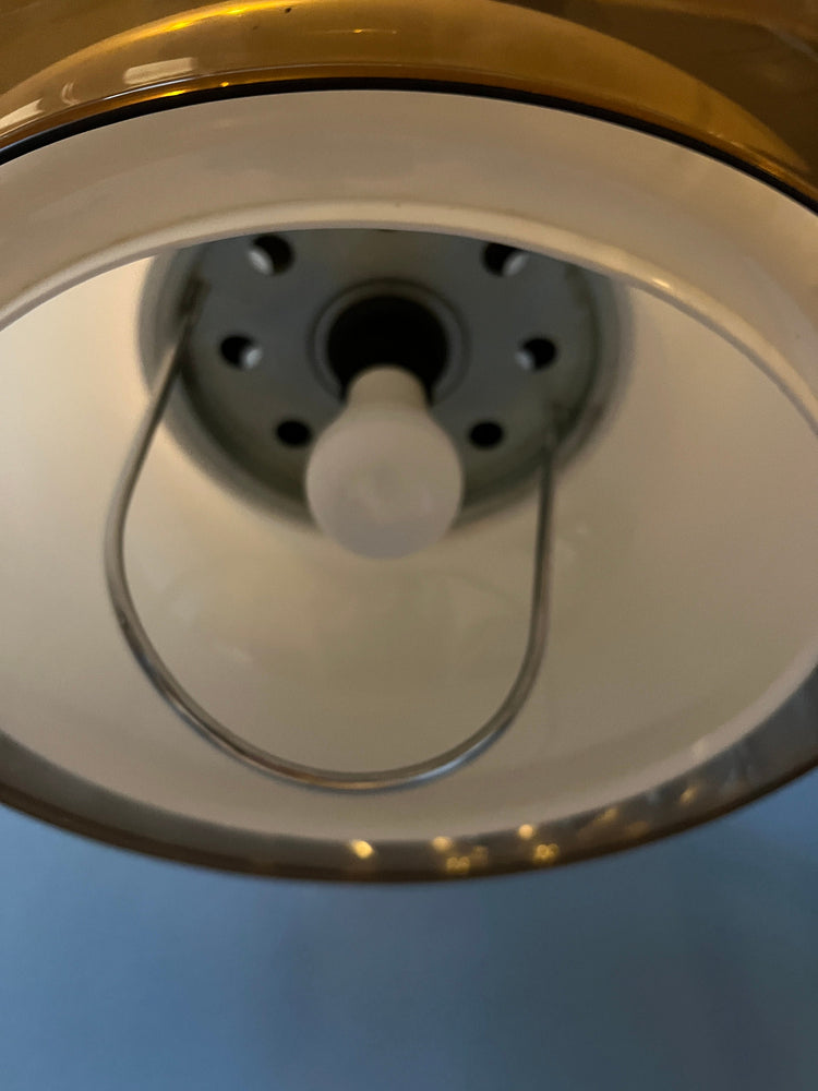 Mid Century Dijkstra Space Age Pendant Lamp / Light Fixture