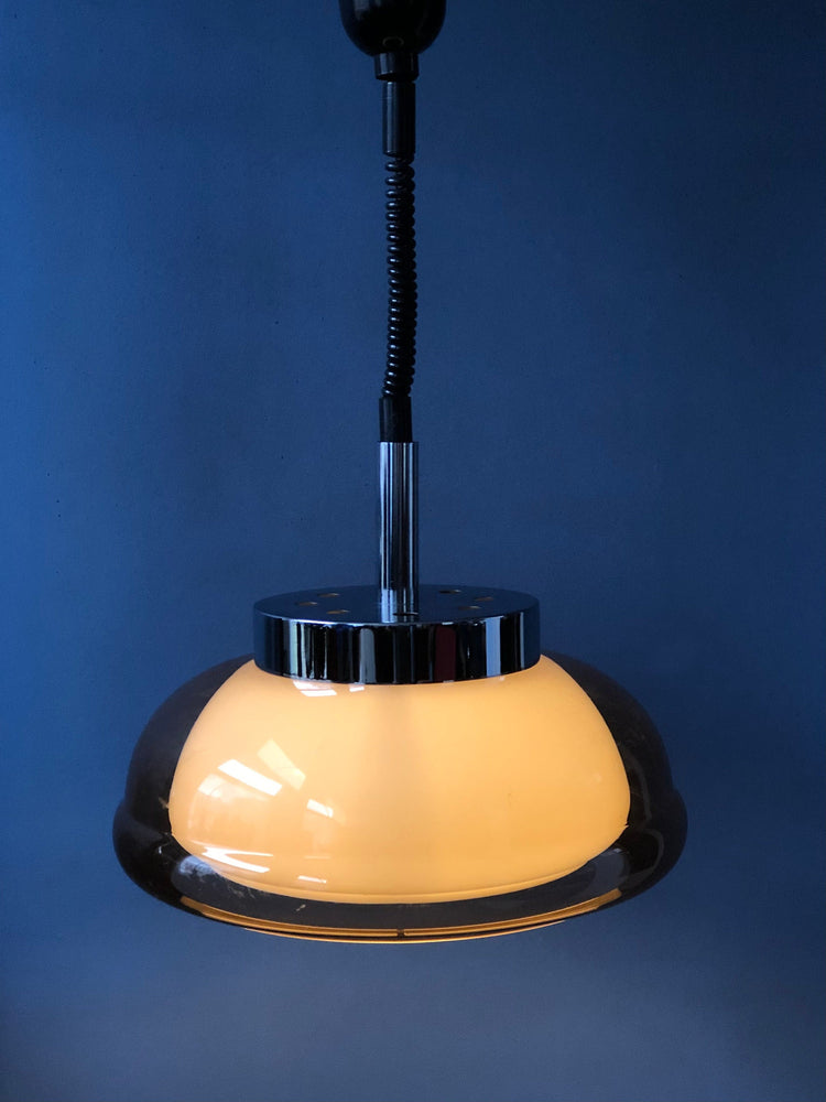 Vintage Herda Space Age Pendant / Mid Century Lamp