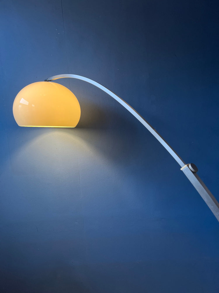 Vintage GEPO Space Age Arc Floor Lamp / Mid Century Modern Mushroom Light