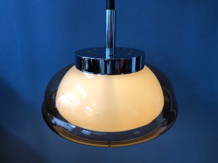 Vintage Herda Space Age Pendant / Mid Century Lamp