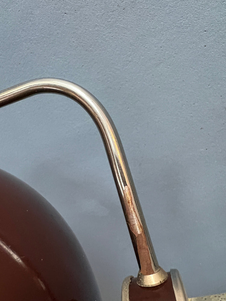 Vintage GEPO Pendant Lamp in Brown Colour | Space Age Light Fixture | Mid Century Modern Ceiling Lamp