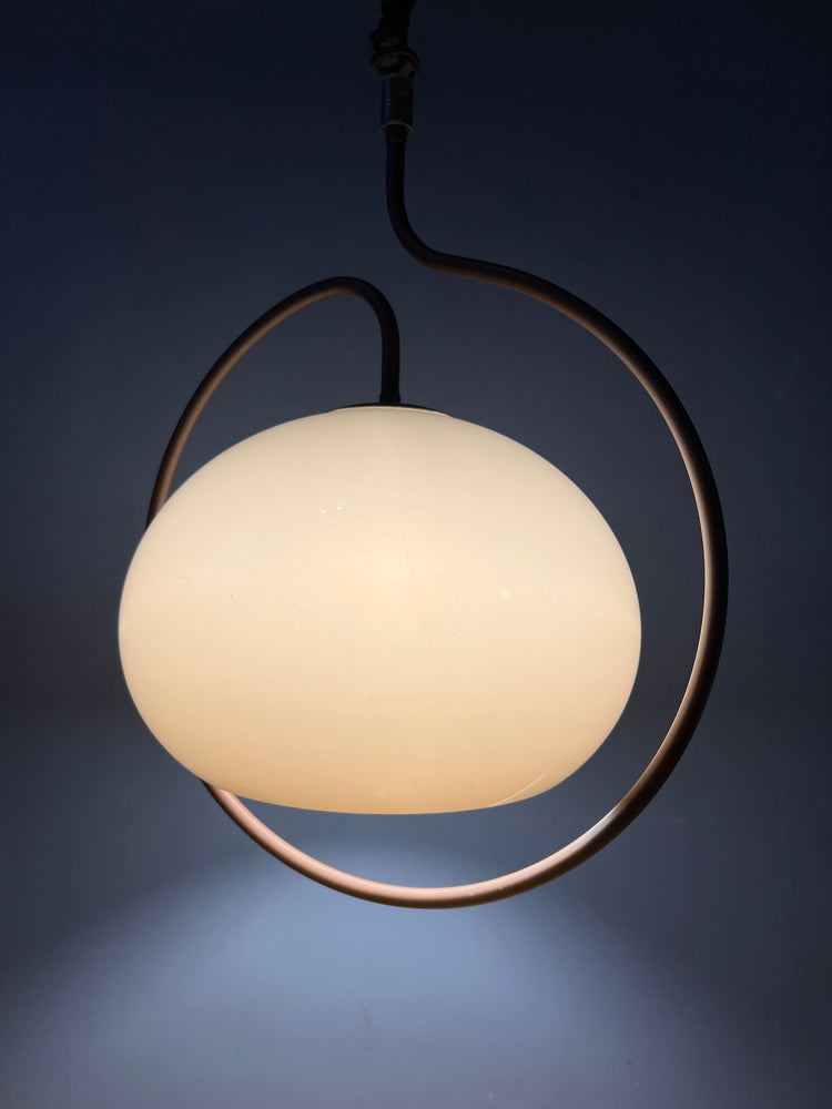 Mid Century Herda Mushroom Pendant Light | Space Age Lamp