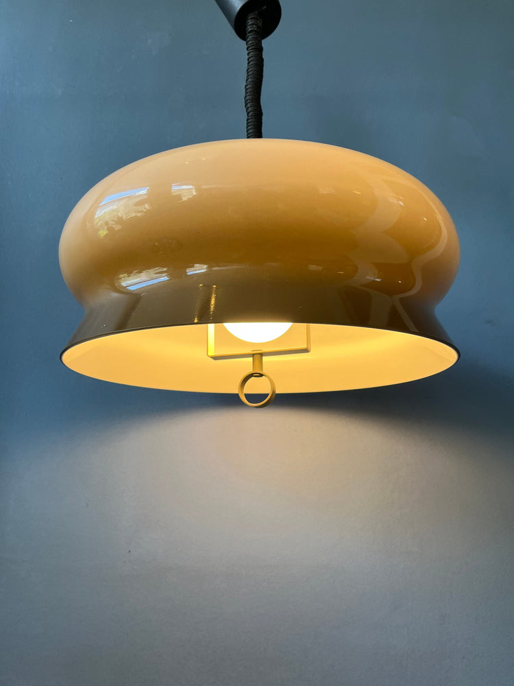 Space Age Pendant Lamp | Vintage Light | Herda | Mushroom Lamp | Mid Century Modern Lighting