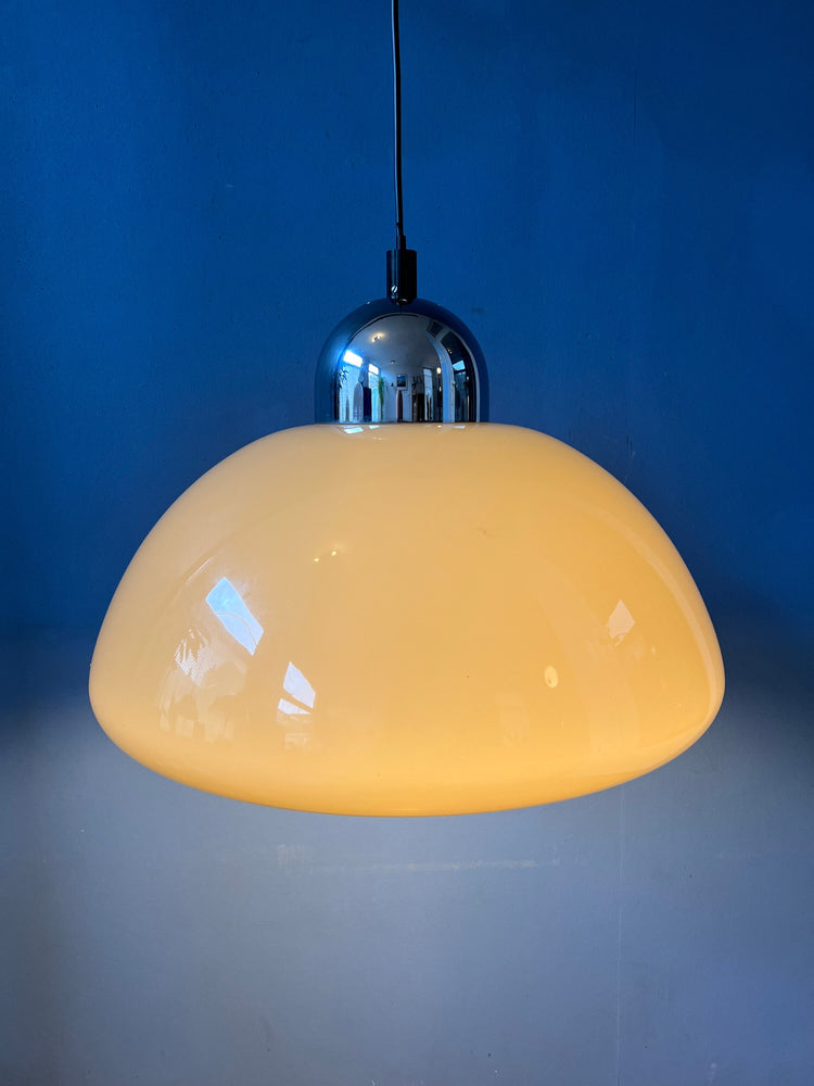Vintage Space Age Dijkstra Mushroom Pendant Light