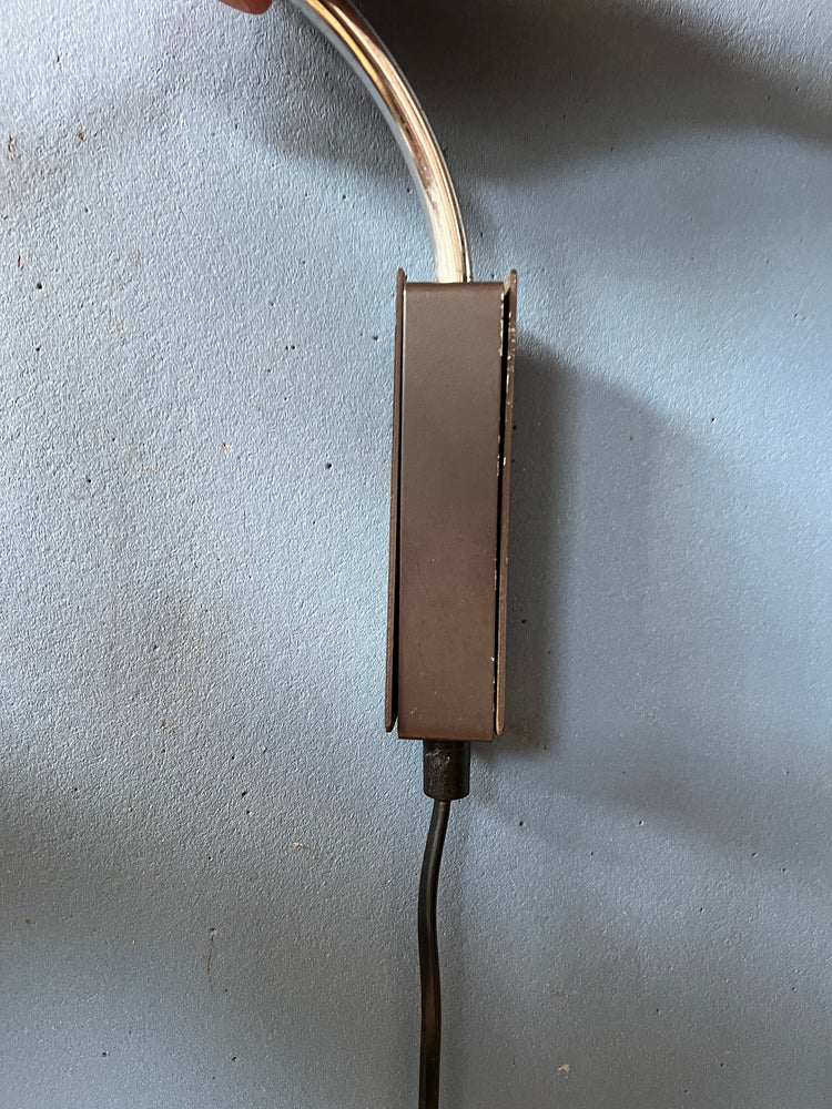 Vintage Anvia Double Arc Mushroom Wall Lamp | Space Age Lamp | Mid Century Modern | Guzzini Style