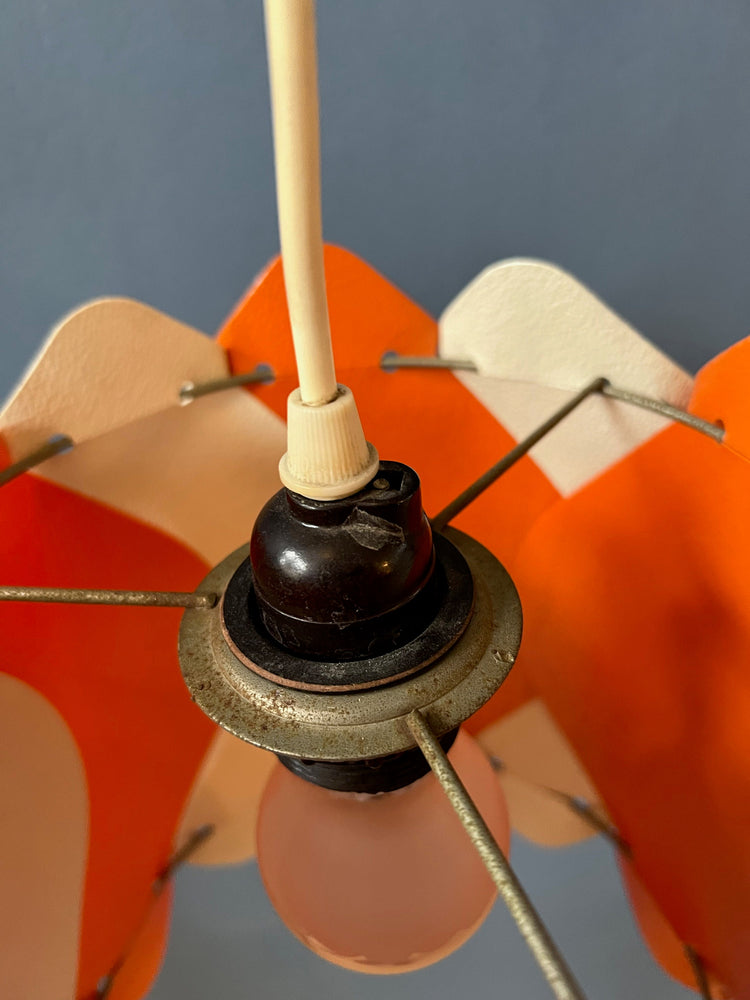 Vintage Space Age Pendant Lamp | Mid Century Modern | Retro Ceiling Lamp