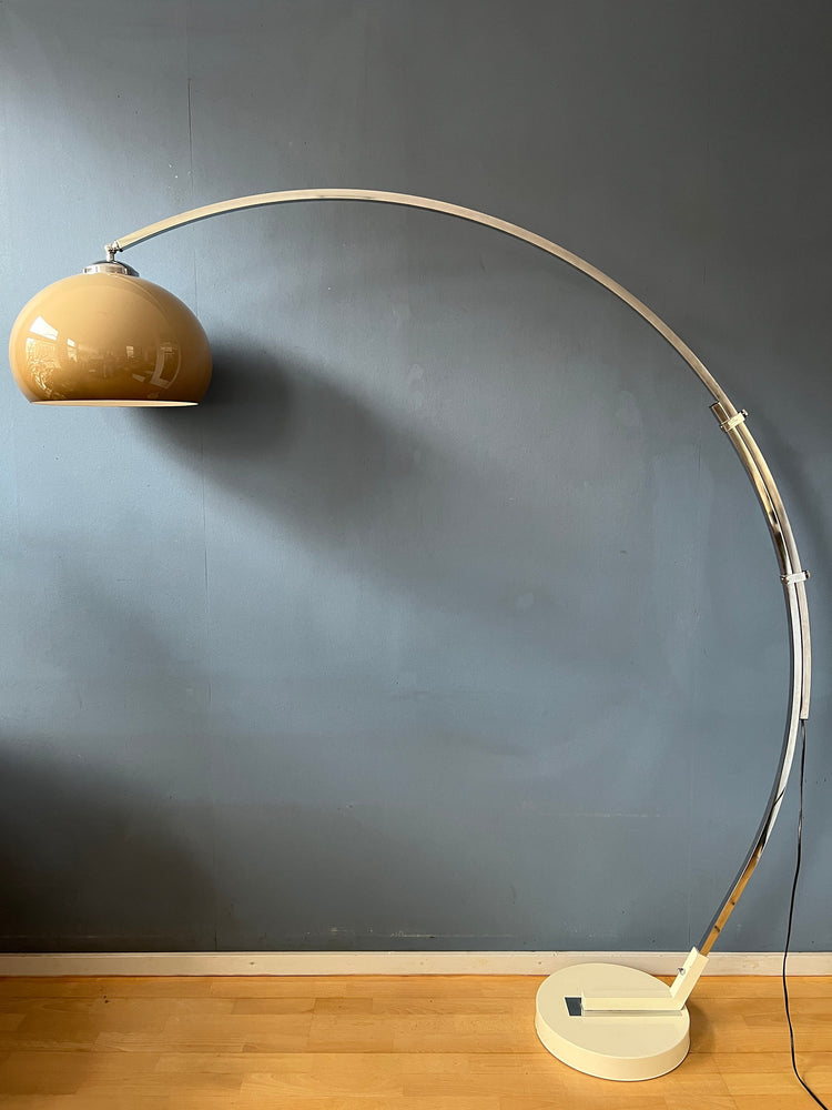 Mid Century Goffredo Reggiani Space Age Arc Floor Lamp