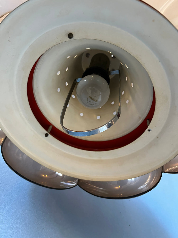 Vintage Herda Space Age Pendant | Mid Century Lamp | Retro 70s Light
