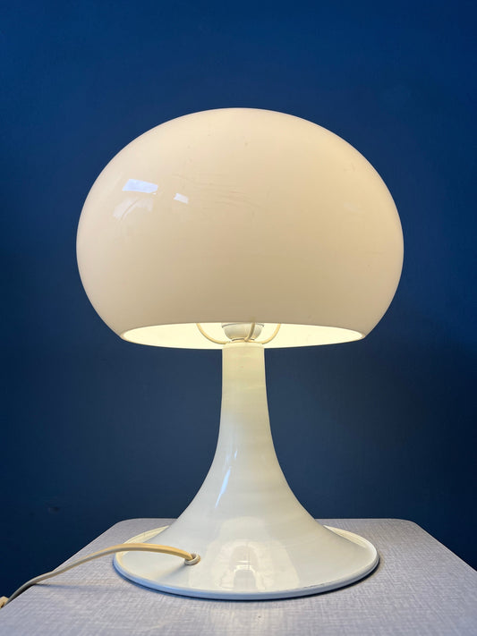Mid Century Herda Mushroom Mushroom Table Lamp | Space Age Desk Light