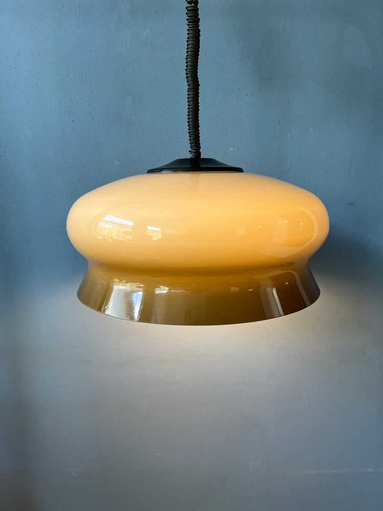 Space Age Pendant Lamp | Vintage Light | Herda | Mushroom Lamp | Mid Century Modern Lighting