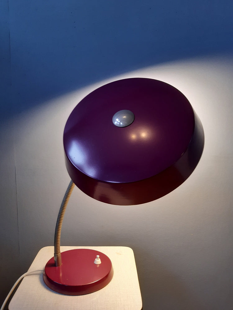 Vintage Philips Space Age Table Lamp / Mid Century Modern Desk Lamp
