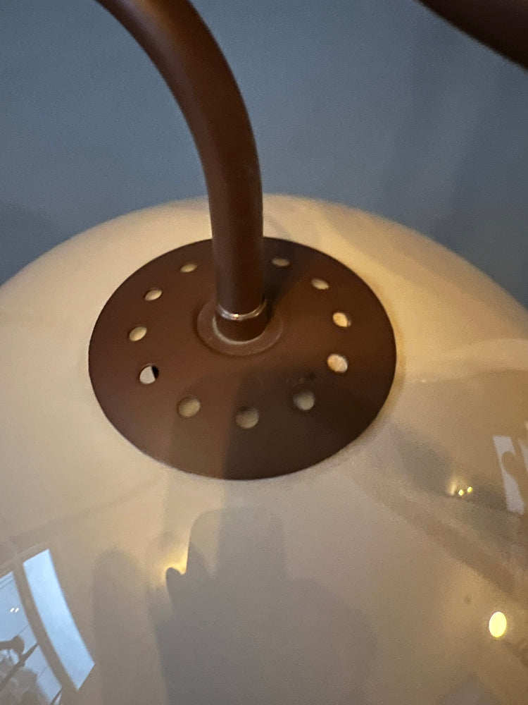 Mid Century Herda Mushroom Pendant Light | Space Age Lamp