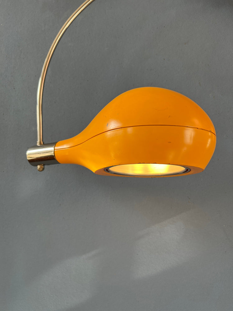 Yellow Temde Leuchten Arc Wall Lamp
