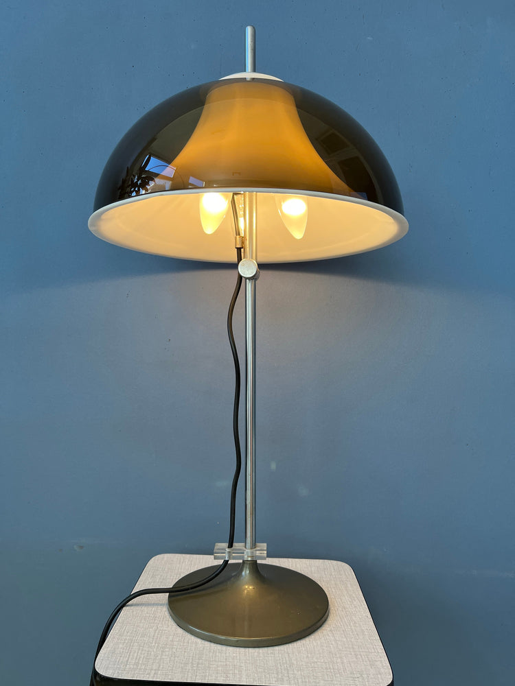 Space Age Mushroom Table Lamp by Elio Martinelli for Artimeta