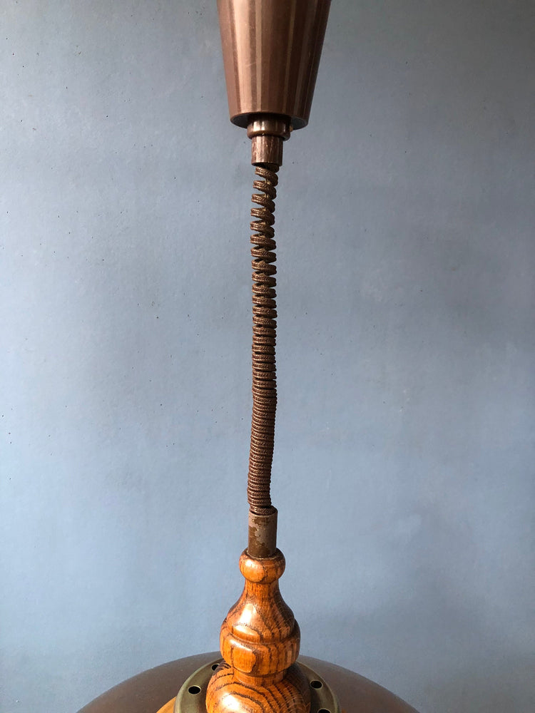 Vintage Herda Space Age Pendant / Mid Century Lamp
