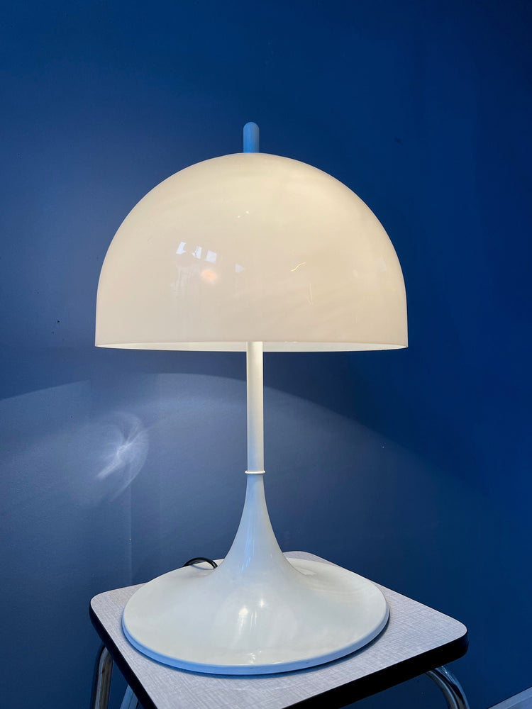 Vintage Mushroom Table Lamp | Panthella-style Desk Lamp | Space Age / Mid Century Modern