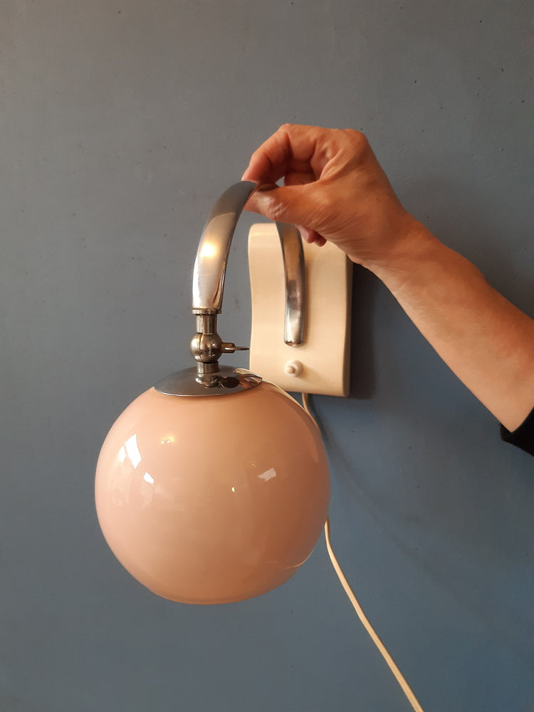 Vintage Set (2) Art Deco Bedside Lamps