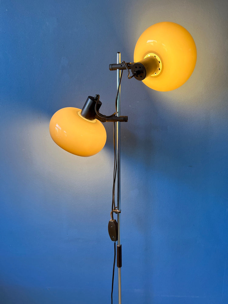 Vintage Mushroom Space Age Floor Lamp by Herda