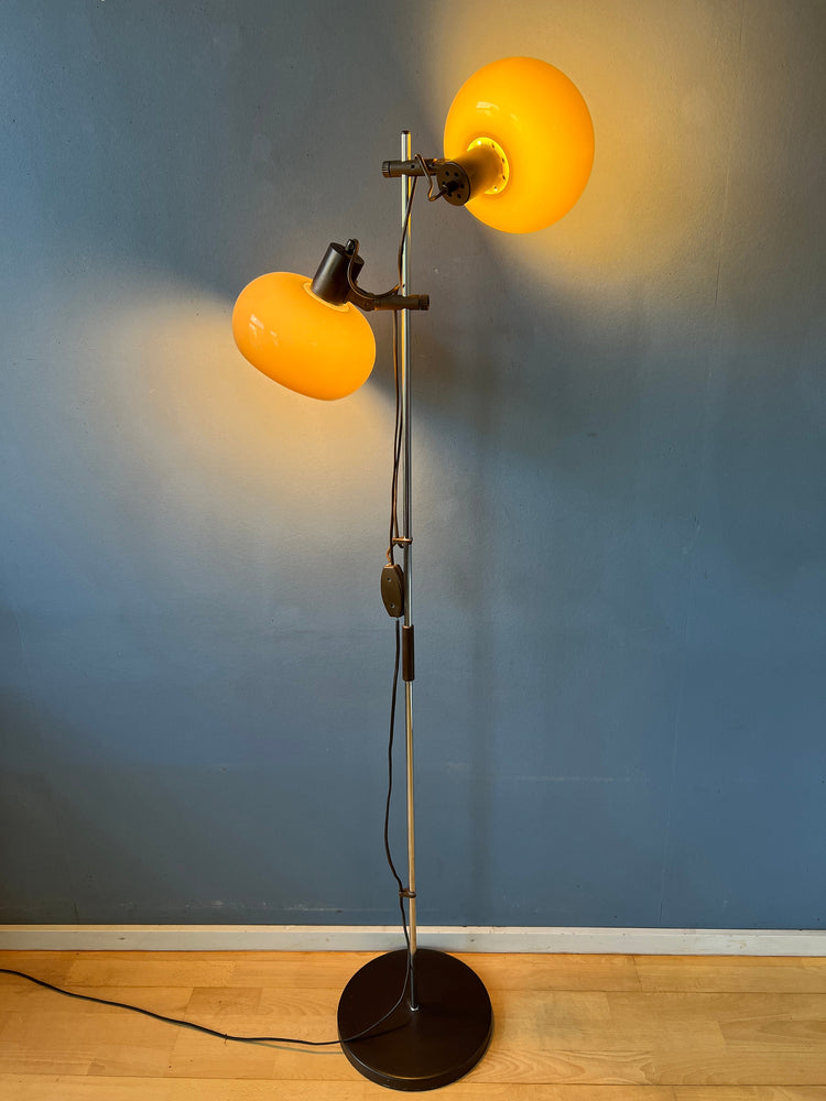 Vintage Mushroom Space Age Floor Lamp by Herda