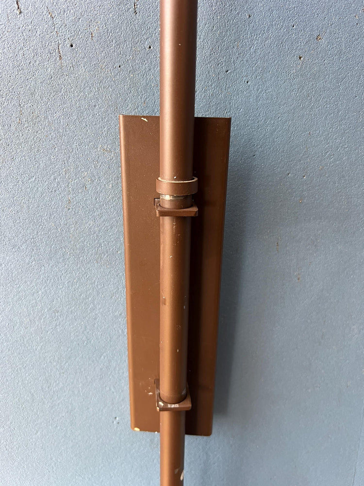 Mid Century Dijkstra Space Age Double Arc Wall Lamp