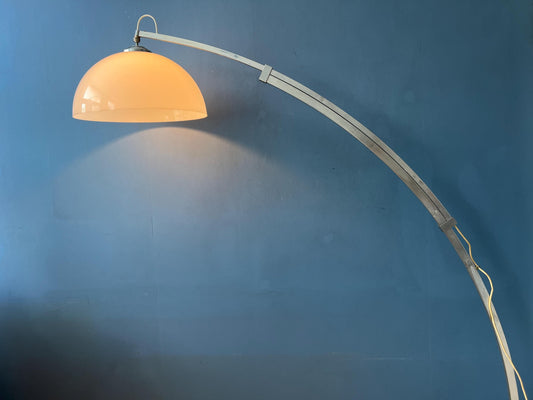 Vintage Space Age Arc Floor Lamp in Style of Guzzini