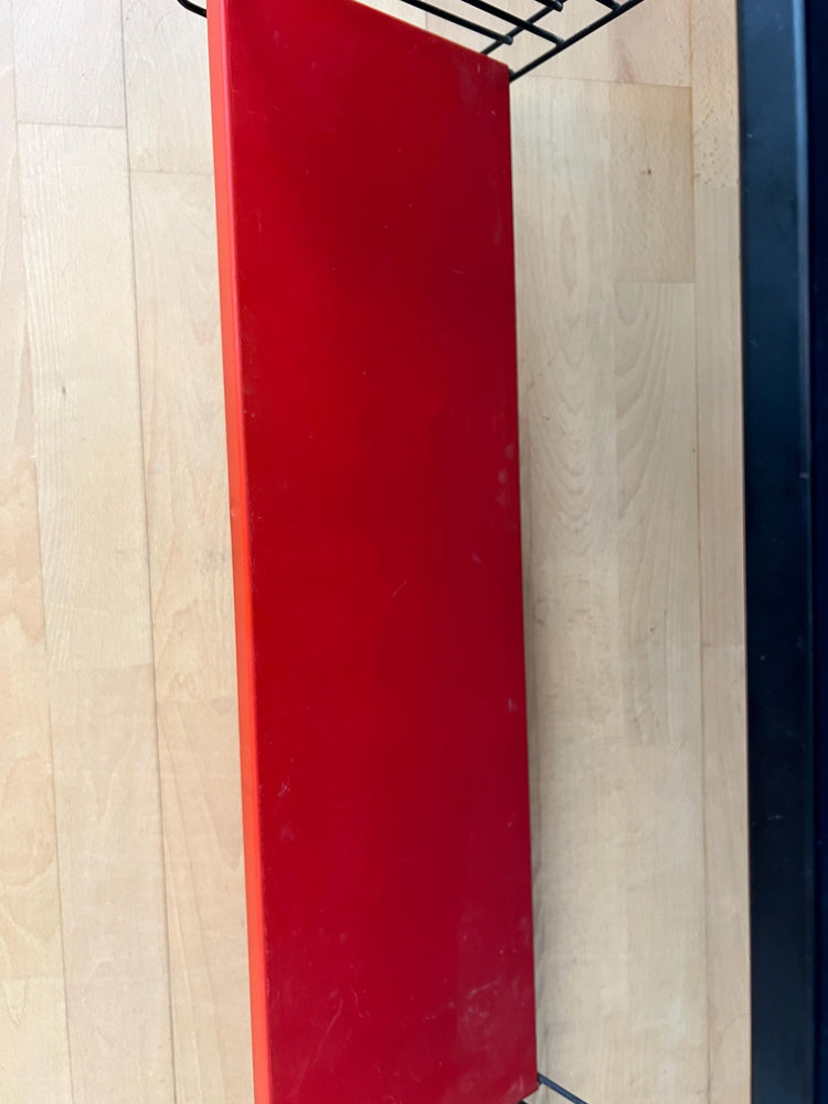 Blue, Black and Red Tomado Vintage Modular Wall System - Shelves - Unit