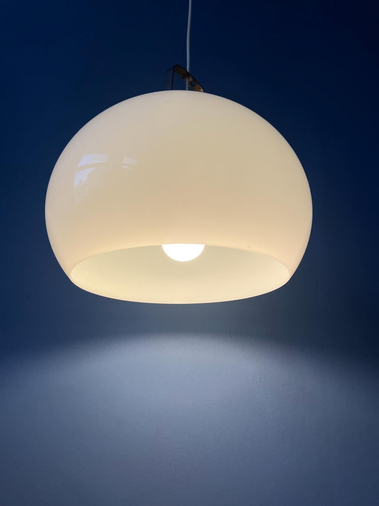 Vintage Guzzini Inspired Mushroom Pendant Lamp