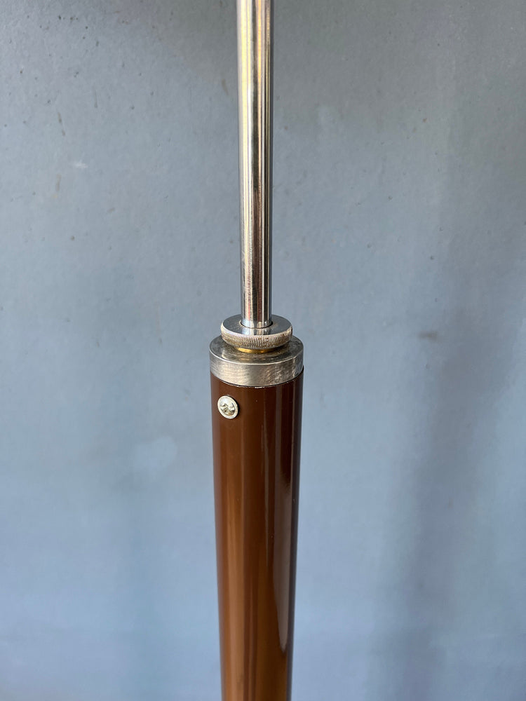 Mid Century Artiforte Double Arc Space Age Mushroom Floor Lamp