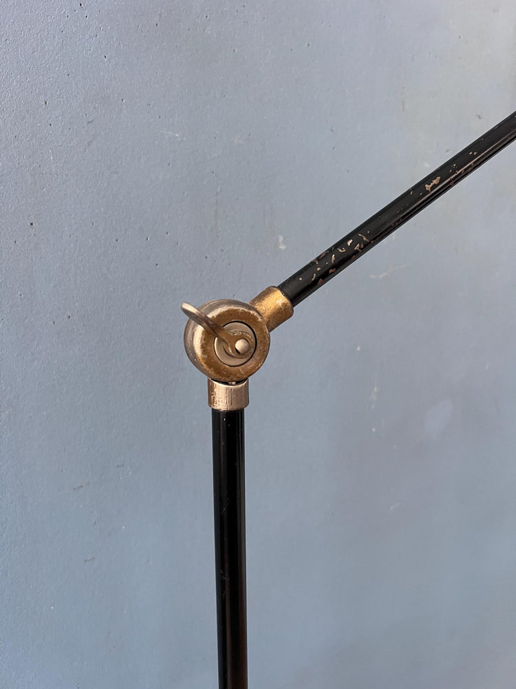White Vintage Anvia Floor Lamp by J.J.M. Hoogervorst