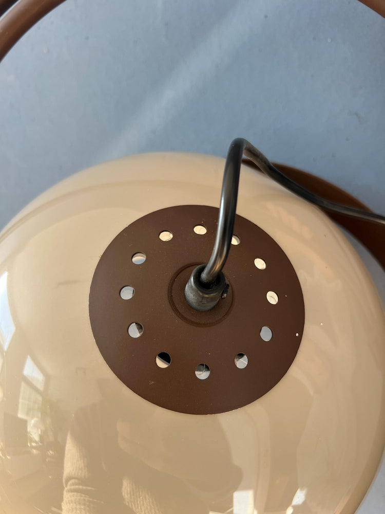 Mid Century Dijkstra Space Age Double Arc Wall Lamp