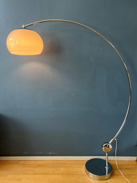 Mid Century Goffredo Reggiani Space Age Arc Floor Lamp