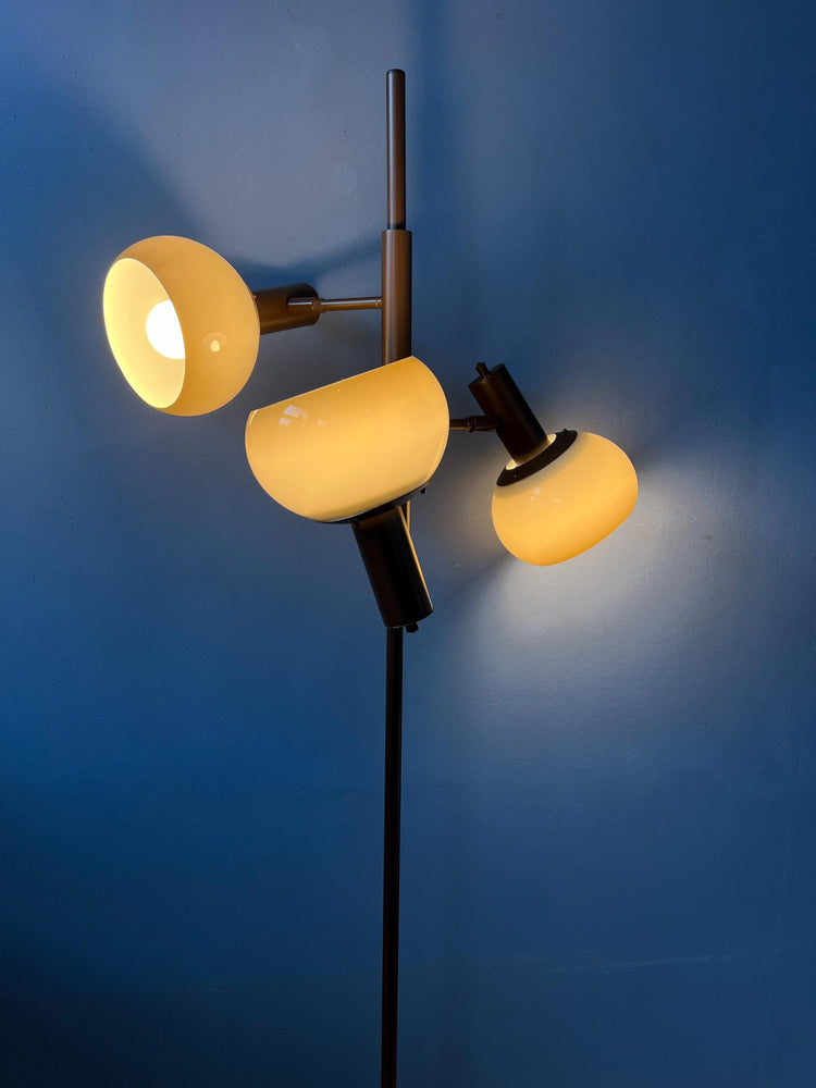 Vintage Mid Century Dijkstra Space Age Mushroom Floor Lamp