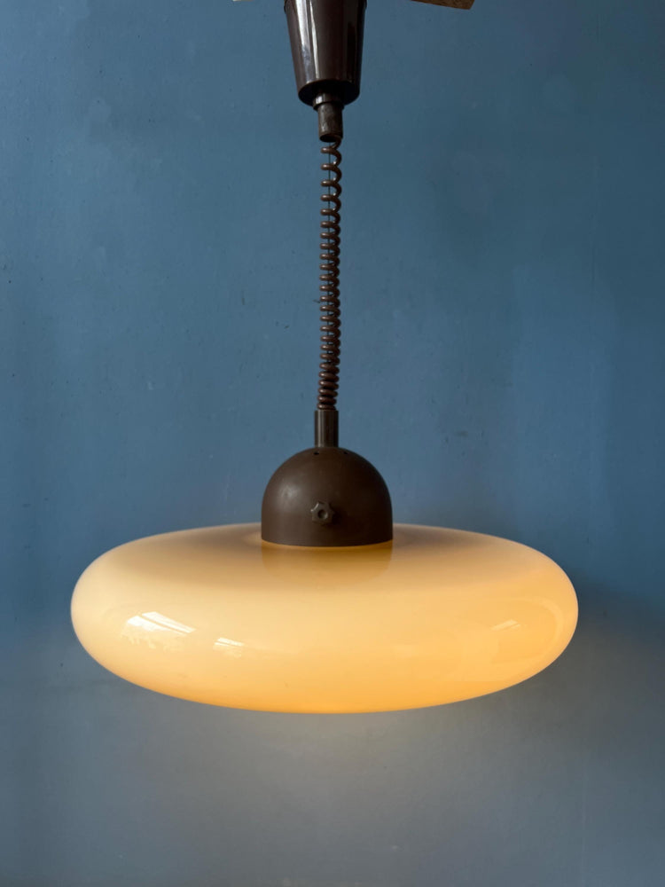 Herda Space Age Plexiglass UFO Pendant Lamp