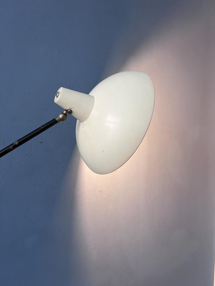 White Vintage Anvia Floor Lamp by J.J.M. Hoogervorst